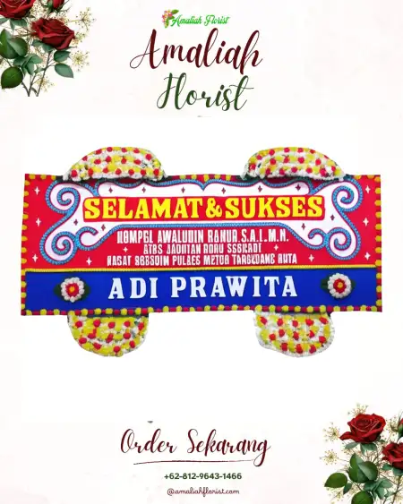 Papan Bunga Ucapan Selamat Plumpang